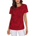 thumbnail image 1 of Spider-Man Women's Crew Neck Short Sleeve T-Shirt, 1 of 7
