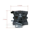 thumbnail image 3 of The ROP Shop Carburetor with Gaskets & Spacer Assembly for Briggs & Stratton 185432-0141-01, 3 of 8