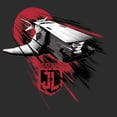 thumbnail image 2 of Women's Zack Snyder Justice League Flying Fox  Graphic Tee Black 2X Large, 2 of 4