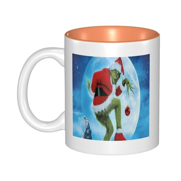 Grinch Coffee Tea Ceramic Mug Office Work Cup Gift