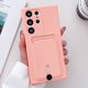 thumbnail image 3 of Simple Card Pocket Slot Couple Candy Case For Samsung Galaxy S24 S23 S22 S21 Ultra Plus FE A53 A33 A23 A13 A03S Soft TPU Funda, 3 of 5