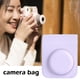 thumbnail image 5 of Bolsa de cámara portátil Bolsa protectora de cuero PU para Fujifilm Mini12 (Púrpura) Hugtrwg Nuevos Originales, 5 of 6