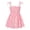 Rose, variante sur XIMIN Robe d'Été pour Tout-Petites Filles, Imprimé Floral, Smockée, Épaules à Nouer, Sans Manches, Fluide, Robe de Plage pour Vacances, Fête, Quotidien (Noir, 1-2 Ans)