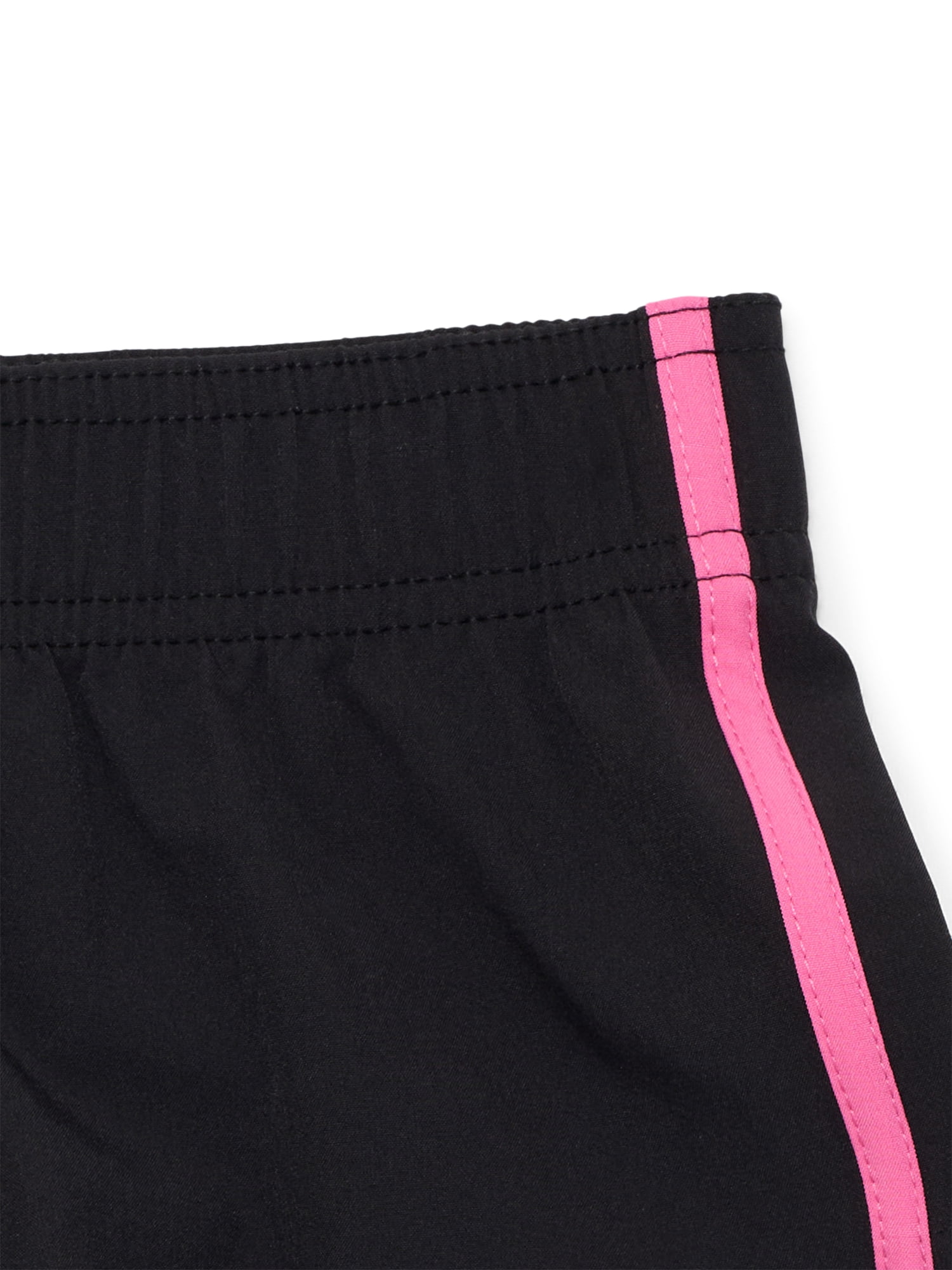 Wonder Nation Girls Swim Shorts, Sizes 4-18 & Plus