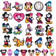 thumbnail image 3 of Disney-sandalias de dibujos animados de Mickey y Minne para niños, 1 piezas, zapatos de cocodrilo de PVC, accesorios para zuecos, alfileres, regalos para niñas, 3 of 4