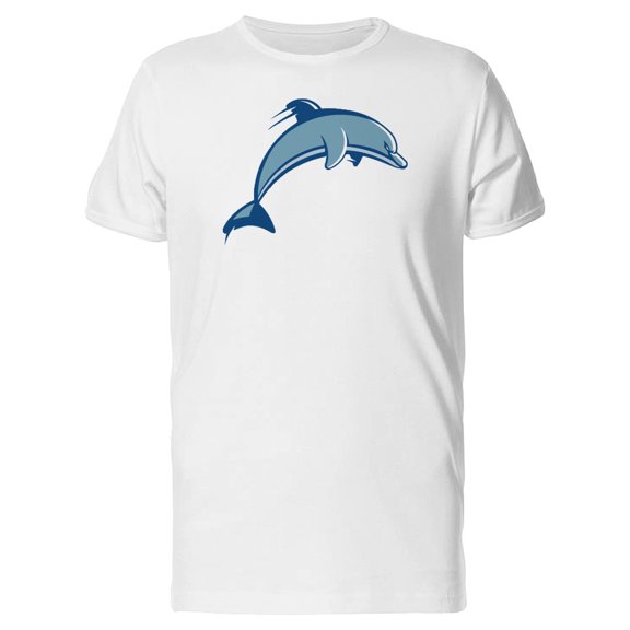Angry Dolphin Jumping  Tee Men's -Image by Shutterstock