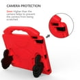 thumbnail image 5 of iPad 10.2 2020/2019 Kids Case, iPad 8th/7th Gen Case with Built-in Soft Screen Protector, Dteck Light Weight EVA Foam Shockproof Handle Case Kickstand Kids Friendly Cover For iPad 10.2 inch, Red, 5 of 7