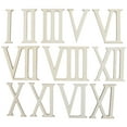 thumbnail image 2 of Wood Craft Chips, Wooden Clock Numbers, DIY Wood Chips, Roman Numbers Wooden Chips, 7CM Wooden Roman Numerals, 2 of 7