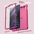 thumbnail image 5 of JETech Kids Case for iPad Pro 11 Inch All Models, iPad Air 5/4 (10.9-Inch) with Built-in Screen Protector, Shockproof Full-Body Handle Stand Tablet Protective Cover (Plum), 5 of 6