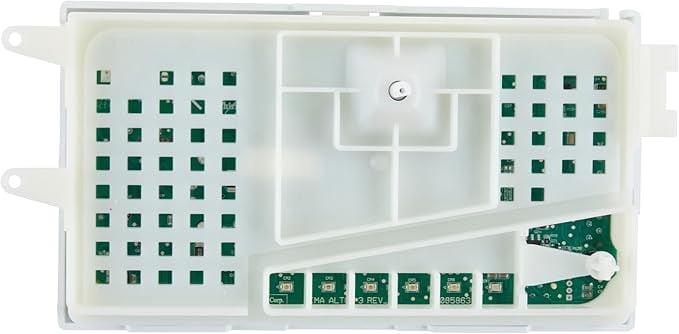 Whirlpool W11603810 W11416363 OEM Part-Replaces W11197948 Dishwasher Pump and Motor Assembly, Black