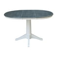 thumbnail image 3 of International Concepts 36" Round Table With 12" Leaf-Dining Height, 3 of 9