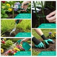 thumbnail image 3 of Garden Tool Set 11-Piece Heavy-Duty Aluminum Hand Tools with Tote Bag Ergonomic Handles Rust-Proof Starter Kit Gardening Essentials, 3 of 4