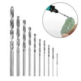 thumbnail image 2 of 10pcs Step Drill Bits Wenwan Walnut Pearl Punch Drill Bit 45 Degree Drill Tip, 2 of 7