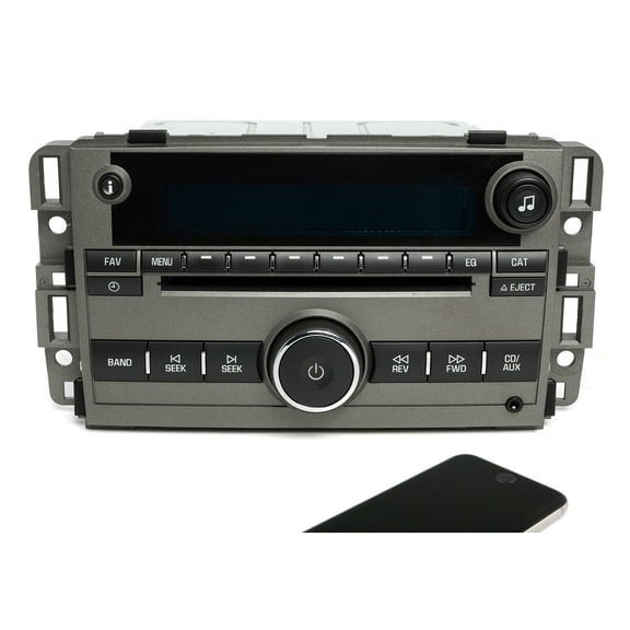 Restored Chevrolet Captiva Sport 2012 Radio AM FM Mp3 Aux CD w Bluetooth Upgrade 22847154 (Refurbished)