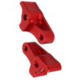 thumbnail image 4 of 2Pcs Lowering Blocks Kit 2in Rear Slam Lowering Blocks Kit for Touring Models 2002 to 2022 Red, 4 of 5