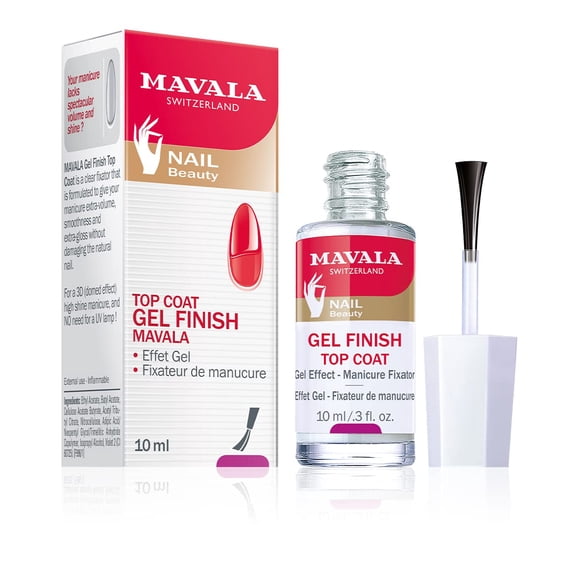 Capa superior de uñas MAVALA Gel Finish, 9 ml