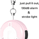 thumbnail image 3 of Pequeña Alarma de Seguridad Personal para Mujeres y Niños: con Sirena de 130 Db y Luz Estroboscópica, 3 of 6