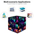thumbnail image 2 of Game Controller Foldable Clothes Storage Bins with Handle 10.8"x10.5"x10.6" Large Capacity - Storage Baskets, Storage Cubes, 2 of 6