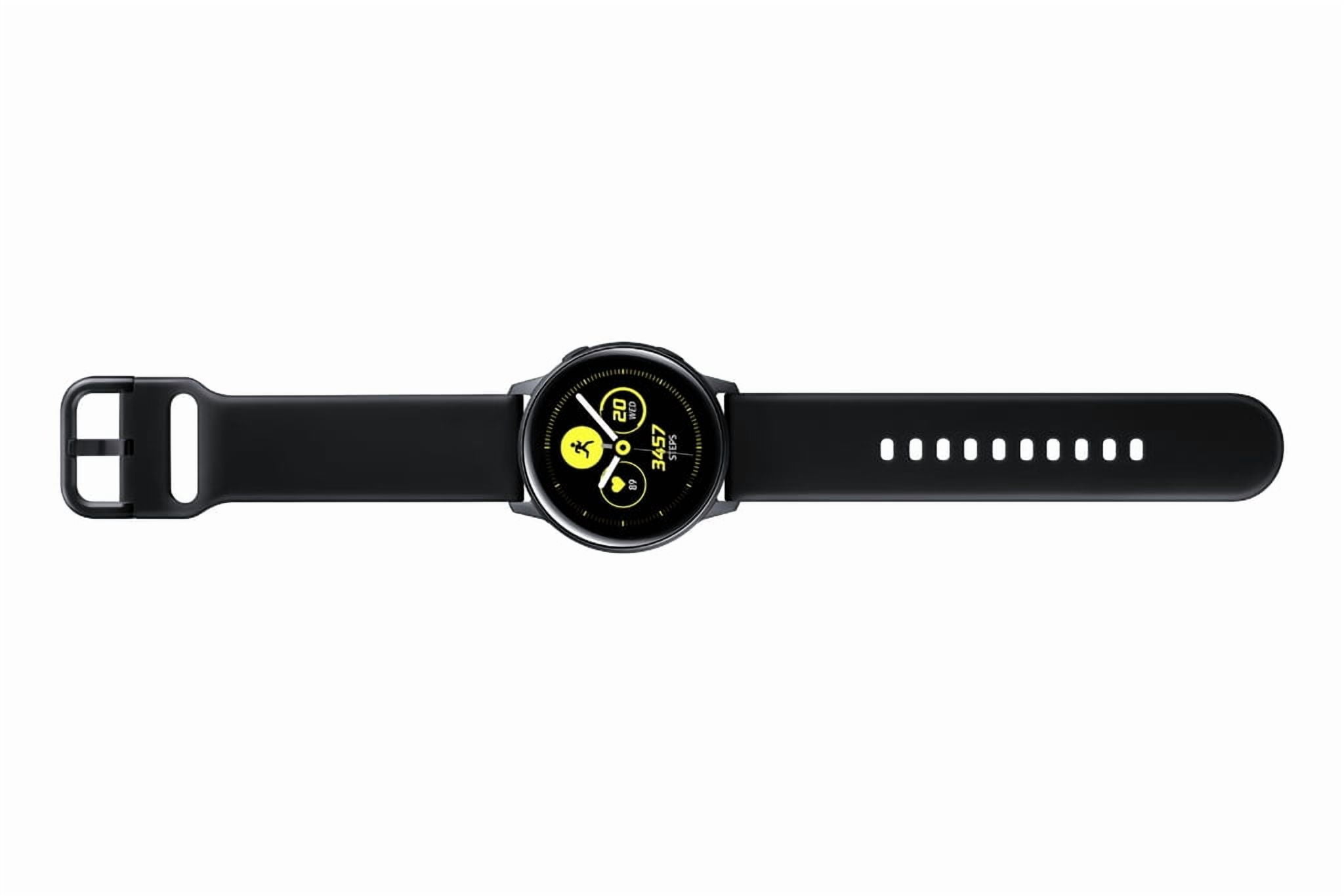 SAMSUNG Galaxy Watch Active - Bluetooth Smart Watch (40mm) Black - SM-R500NZKAXAR