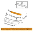 thumbnail image 3 of For 99-04 Mustang Coupe/Convertible Rear Bumper Cover Impact Energy Absorber Pad, 3 of 5