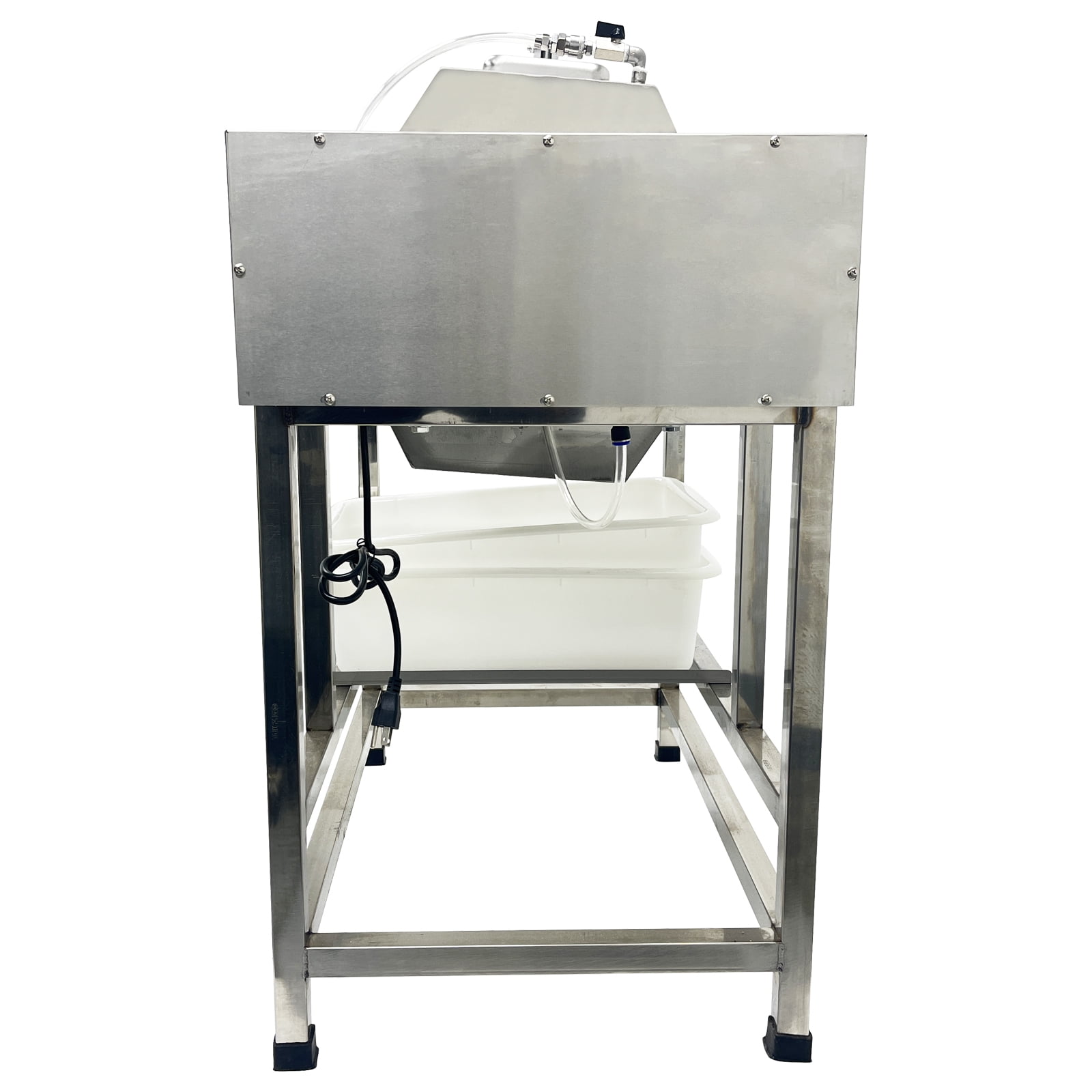 80L Meat Tumbler Marinator Machine Vacuum Pump Hexagonal Barrel Commercial Automatic 110V