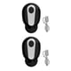 thumbnail image 3 of Injueey 5.0 Auricular In-ear Auricular Inalámbrico Manos libres Auricular de un solo oído con micrófono para Negro 2Conjunto, 3 of 6