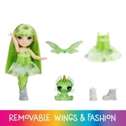 Rainbow High Littles Rainbow Fantasy Fairies Doll- Emerald (Green)