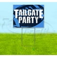 thumbnail image 1 of Tailgate Party Titans (18" x 24") Yard Sign, Includes Metal Step Stake, 1 of 6