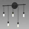 thumbnail image 5 of Sonneman S1N18K-JFXXXX62-RP02 Suspenders Led Staggered Bar Wall Sconce - Black, 5 of 5