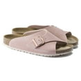 thumbnail image 3 of BIRKENSTOCK Arosa Soft Footbed Suede Leather Sandal Slide - Enclosed Stability, Open Comfort - Multiple Colors & Sizes, 3 of 5