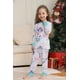 thumbnail image 2 of Conjunto de pijamas de algodón de manga larga para niños, Tops largos, pantalones, ropa de casa de dibujos animados, Navidad, Papá Noel, trajes de bebé para niños pequeños, 2 of 3