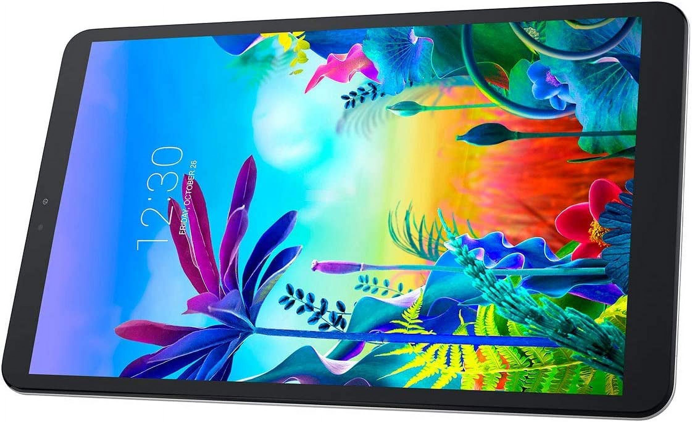 LG G Pad 5 10.1-inch (1920x1200) 4GB LTE Unlock Tablet, Qualcomm MSM8996 Snapdragon Processor, 4GB RAM, 32GB Storage, Bluetooth, Fingerprint Sensor, Android 9.0 + Mazepoly Accessories - image 2 of 9