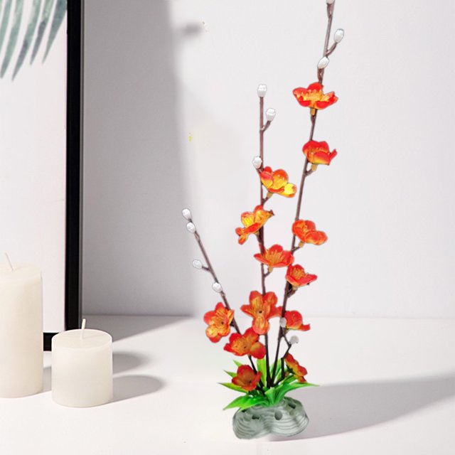 Precios de Oferta, Decoración Simulación Flores Restaurante Flores Decorativas Simulación Flor De Plástico Akmoler