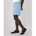 thumbnail image 3 of Hanes Moves Men's 2-in-1 Gym Shorts, 5" Inseam Upstate Blue/Black S, 3 of 11