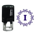 thumbnail image 1 of Printtoo Alphabet I Monogram Octagon Celtic Swirl Frame Self Inking Rubber Stamp Office Stationary, 1 of 7