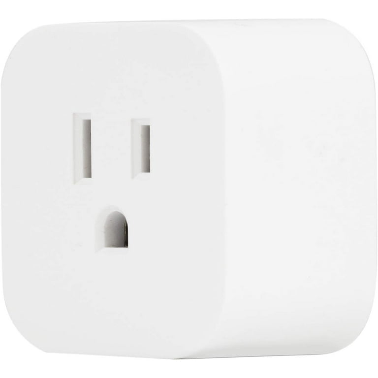 Enbrighten Wi-Fi Smart Plug, 51512, White, 2 Count
