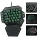 thumbnail image 3 of Teclado mecánico, teclado con una sola mano, teclado con luz negra RGB, un teclado, funcionalidad de alta precisión, 3 of 9