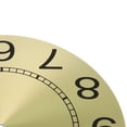 Vyntara DIY Clock Face Aluminium Clock Dial Stylish Appearance Advanced ...