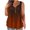 Orange, variant on WRKEKC Tank Top for Womens, Summer Tank Tops for Womens, Women's Summer Solid Sleeveless Flared Trendy Casual Blouse Button Shirt Tank Tops