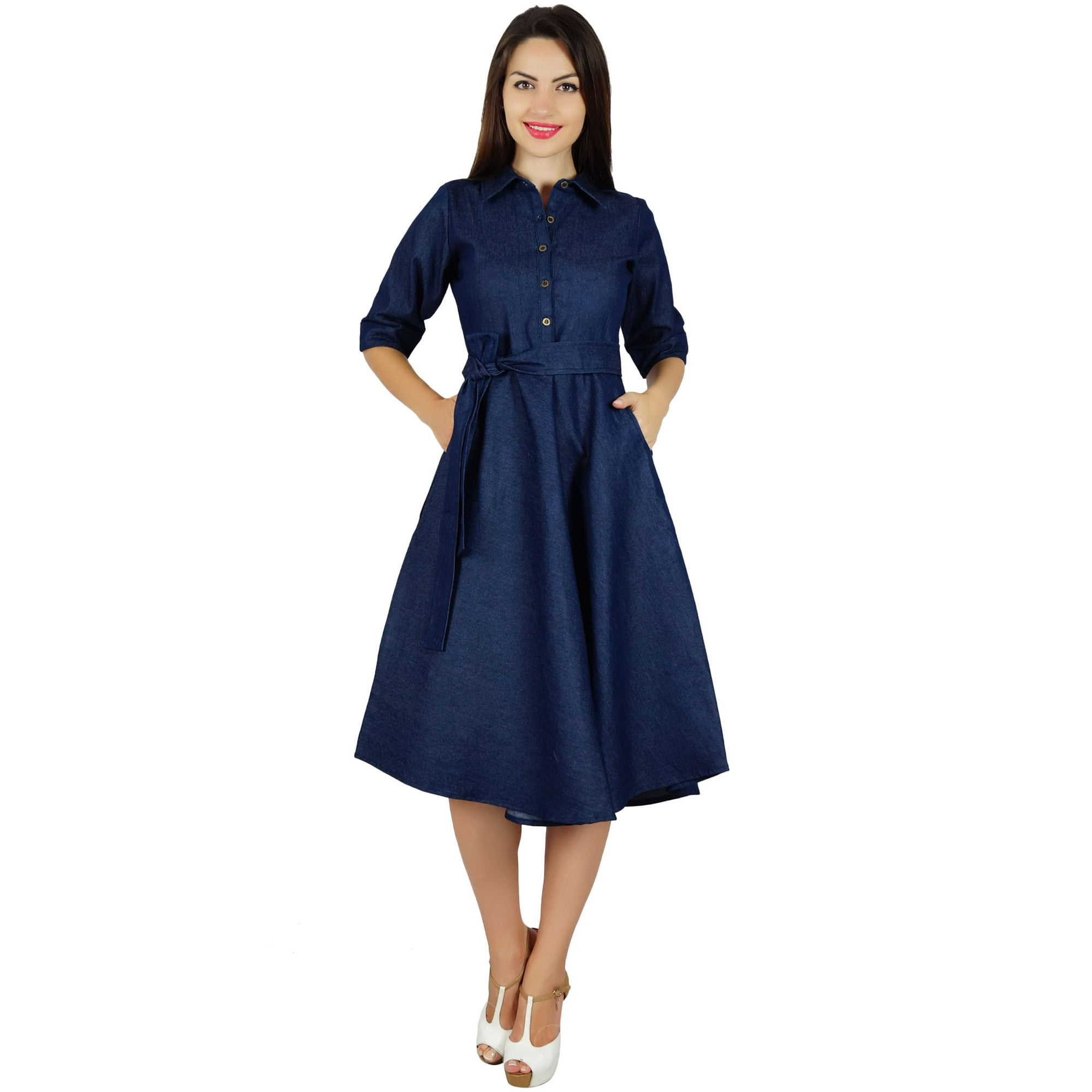 New denim frock design hotsell