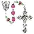 thumbnail image 1 of McVan R704DF Ensemble Rosaire Croisé 8 mm - Rose, 1 of 1