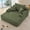 Green, variant on 65" Corduroy Convertible Butacas Para Sala Couch, Comfy Small Chair with Spring Padding, Reading Nook Chair with Cup Holder for indoor leisure space, Green