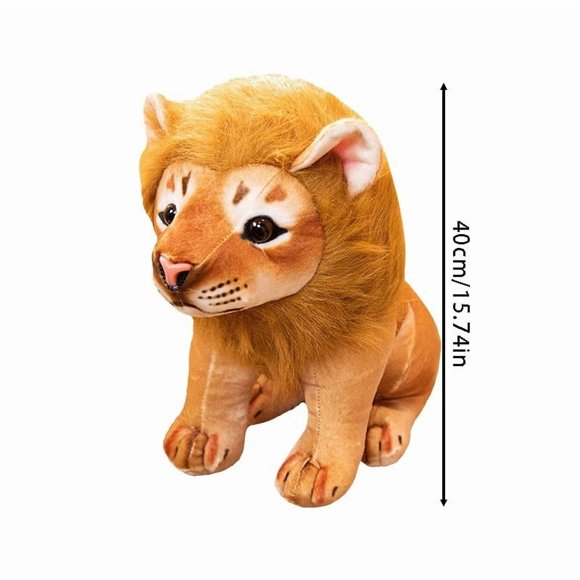 Realistic Cute Soft And Cuddly Toy For Boys Ideal Birthday Lifesize Plushie Indoor Outdoor Safe Wearable For 3+ Ages