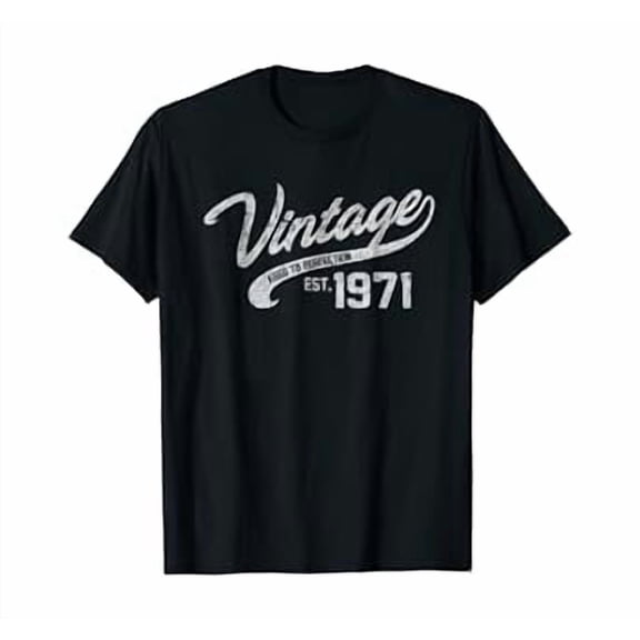 Vesco Vintage Made In 1971 T-Shirt 47th Birthday Gift