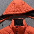 thumbnail image 2 of Guardoinrt Polyester Mens Duck Down Jacket For Ultimate Warmth And Style Wide Application Hooded Puffer Jacket black M, 2 of 6