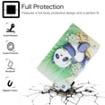 thumbnail image 4 of Allytech Case for Samsung Galaxy Tab A7 10.4 Case 2020, SM-T500 SM-T505 SM-T507 Cover, Slim PU Leather Folio Stand Magnetic Closure Wallet Case for Galaxy Tab A7 10.4" 2020 Model T500, Cute Panda, 4 of 6