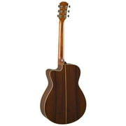 Yamaha AC5R All Solid Concert Acoustic Electric Guitar w / Hard Case - Vintage Natural