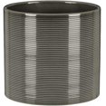 thumbnail image 1 of 4.7" Grey Glass Fashionista Ceramic Planter, 1 of 2