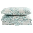 thumbnail image 3 of JML Bedspread Set 3-Piece Queen Size, Soft Reversible 1 Quilt & 2 Shams Quilt Coverlet Set, Delicate Floral, 3 of 7