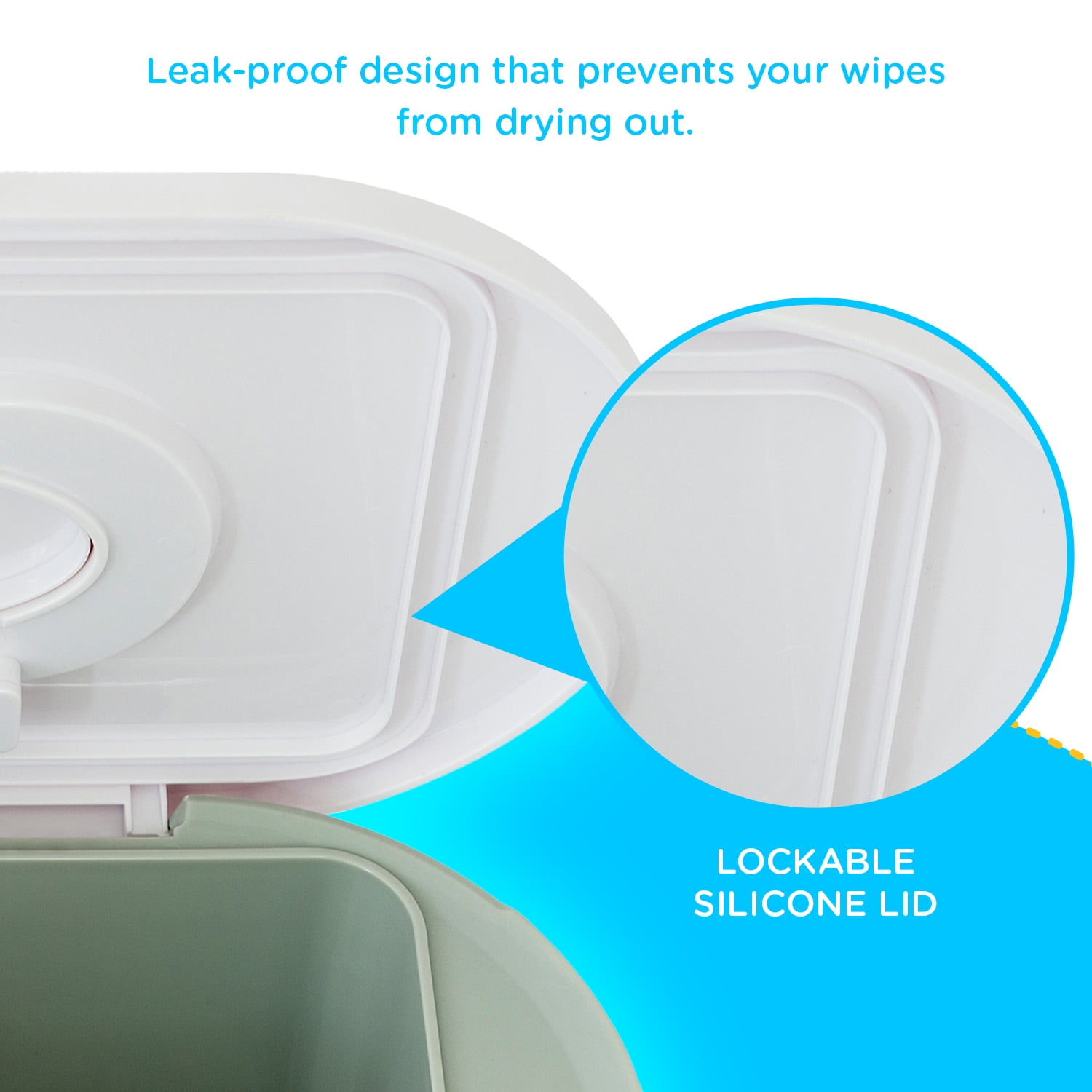 EVLA’S Baby Wipe Warmer and Baby Wet Wipes Dispenser, Large Capacity Baby Wipes Holder and Dispenser, Newborn Essentials for Baby Nursery Baby Supplies